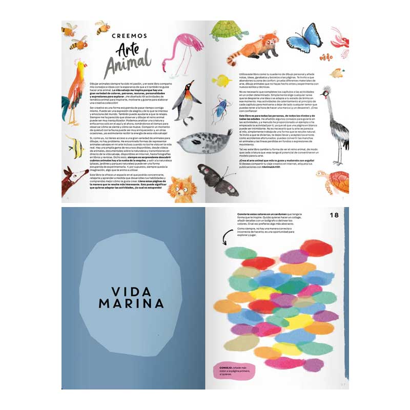 Arte Animal. 101 Actividades Creativas Para Inspirarte