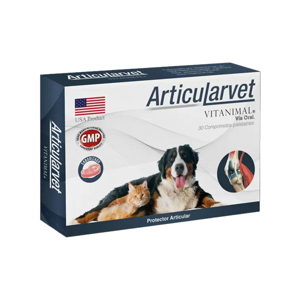 Articularvet para Perros y Gatos 30 comprimidos