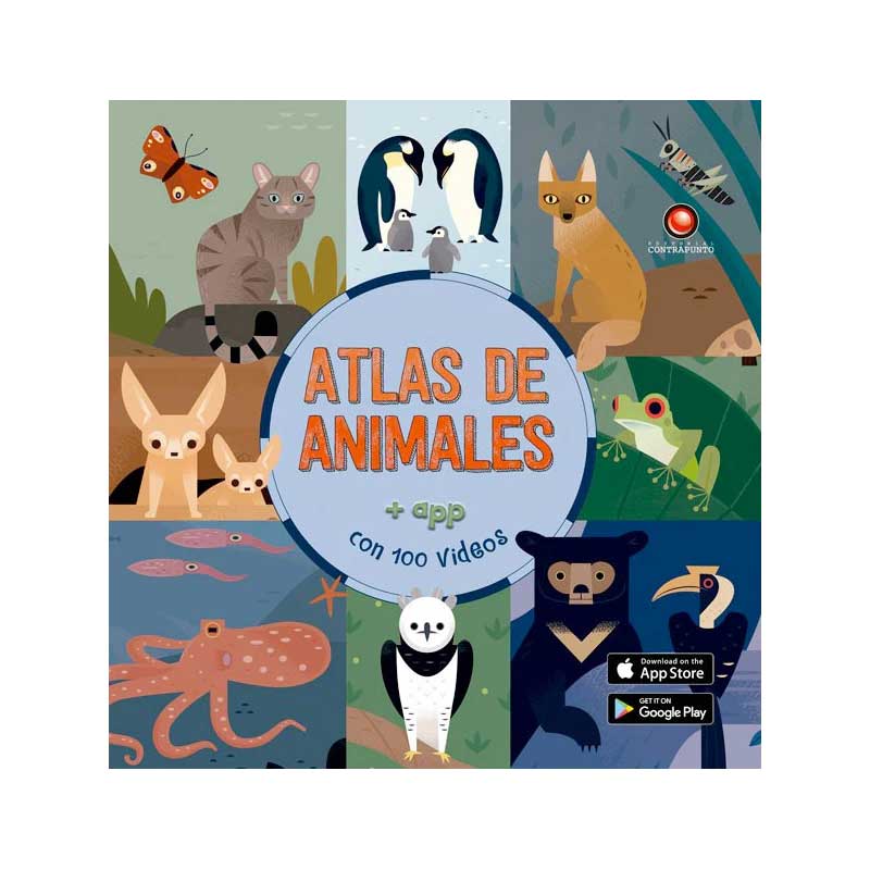 Atlas Animado Atlas De Animales (Con App)