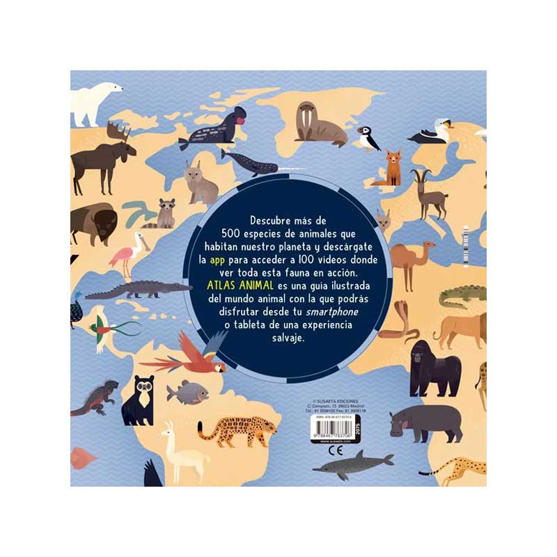 Atlas Animado Atlas De Animales (Con App)