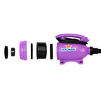 Secador y Aspiradora para Mascotas - Rosado