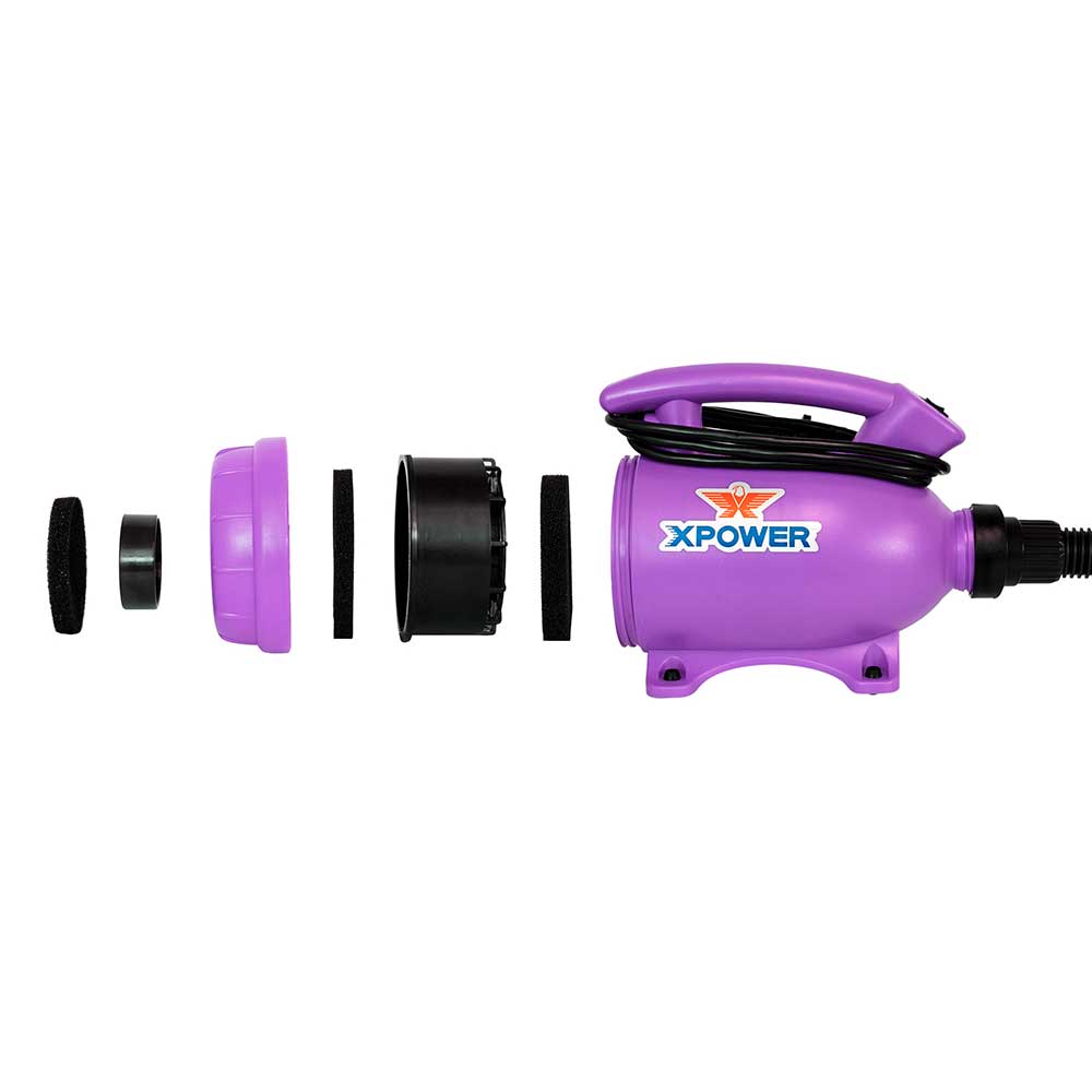 Secador y Aspiradora para Mascotas - Rosado