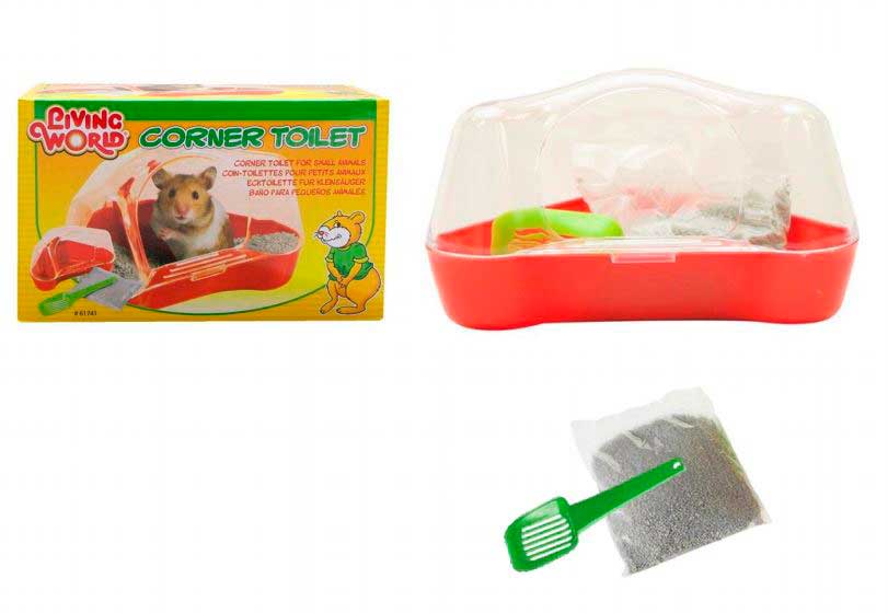 Baño Esquinero para Hamster