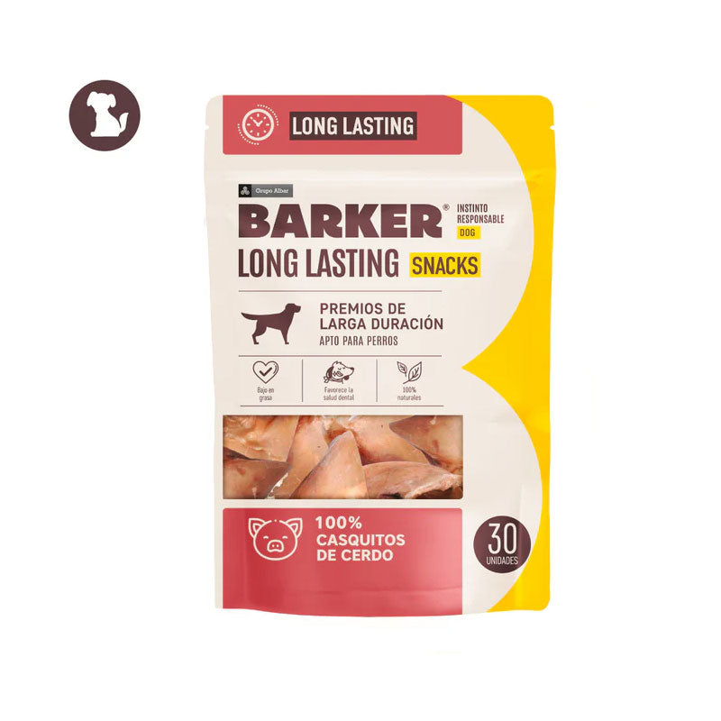 Barker Snacks Casquitos de Cerdo para Perros 30 unidades