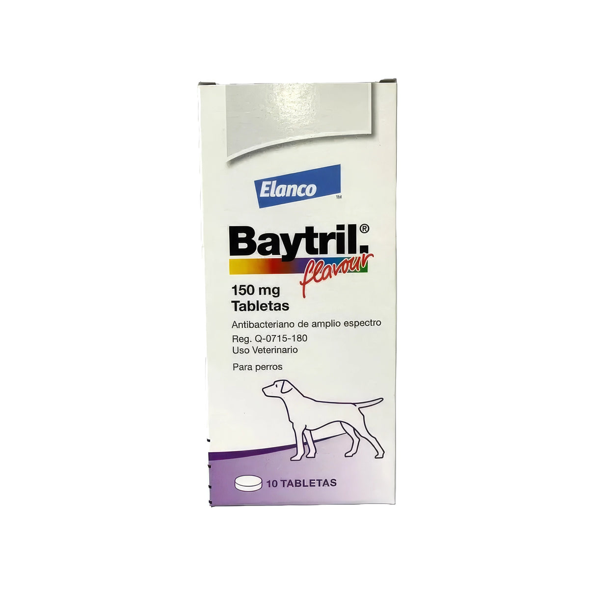Baytril 150 mg x 10 comprimidos Bayer