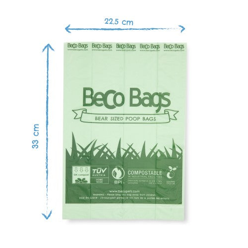 Bolsas Beco Compostables - 60 Bolsas