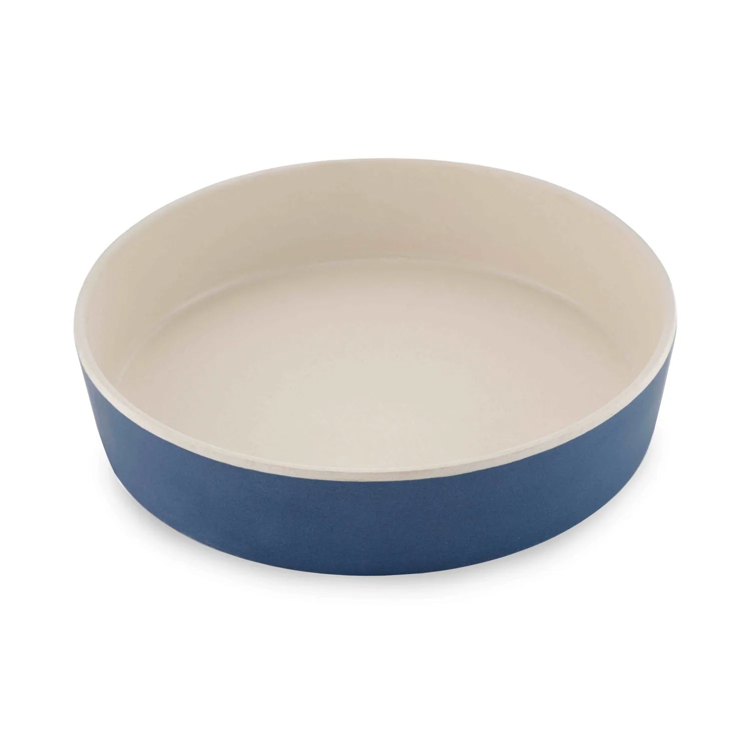 Plato Beco Bowl de Bambú Azul intenso para Gatos, bowl, ecológico y resistente para comida o agua