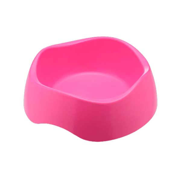 Beco Bowl de Bambú y Arroz pequeños animales - Rosado / XXS