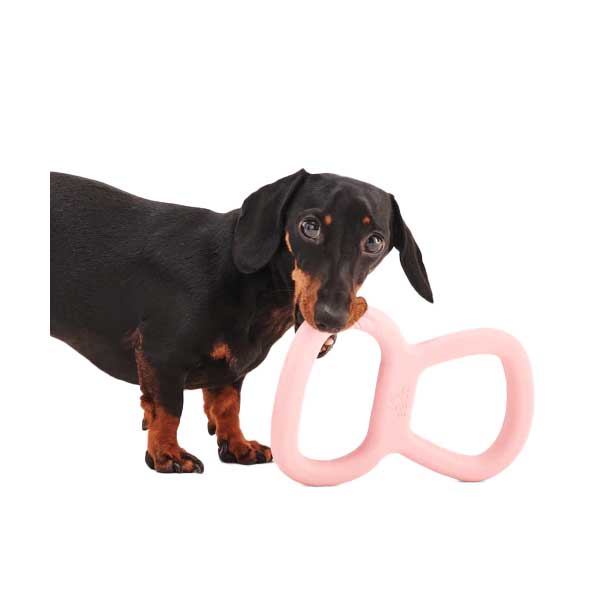 Beco Tough Tugger Goma Natural - Rosado