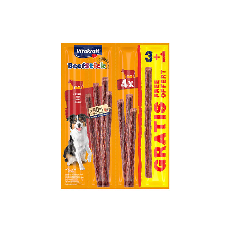 Vitakraft Beef Stick Carne 3+1
