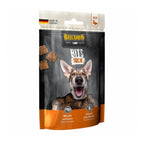 Belcando Snacks Bits Pato en bolsa con premios para perros, bocados de pato y receta premium sin cereales.