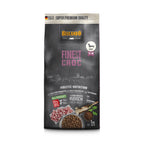 Belcando Finest Croc para perros adultos, alimento premium con croquetas, carne fresca y receta holística balanceada.