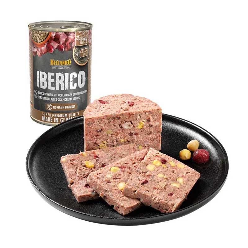 Belcando Lata Cerdo Ibérico, Garbanzos y Arándanos - 800 g