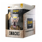 Belcando Snacks Stripes Pollo en bolsa con tiras de premio para perros, receta sin granos y extra carne de pollo.