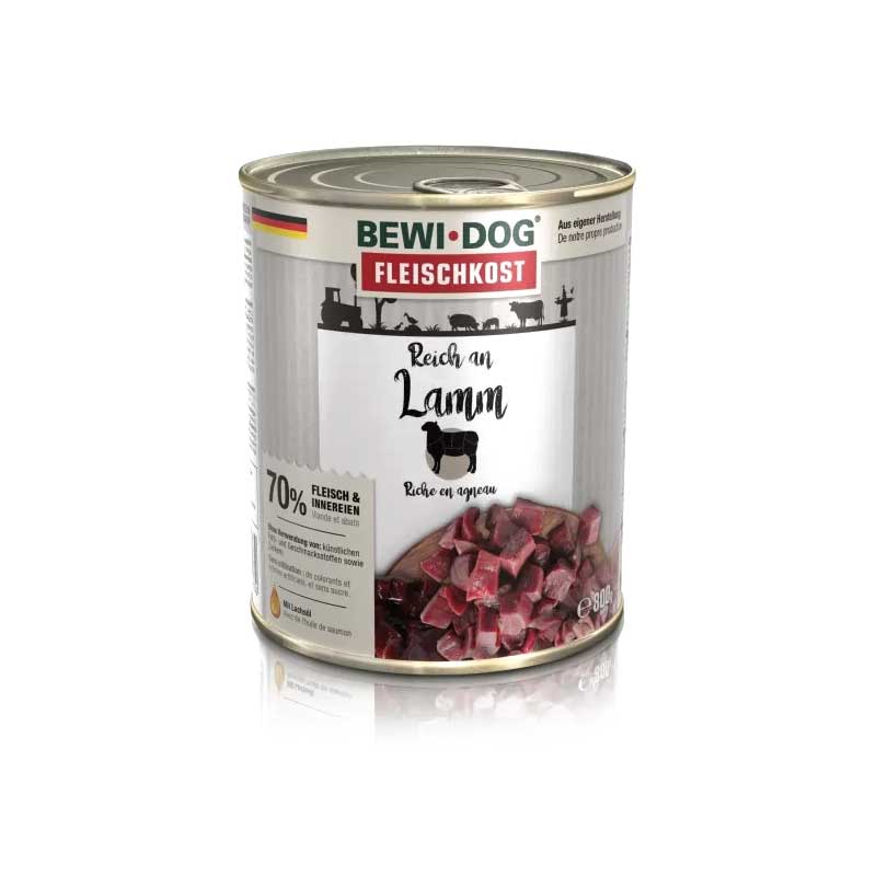 Bewi Dog Lata Rico en Cordero - 400 g
