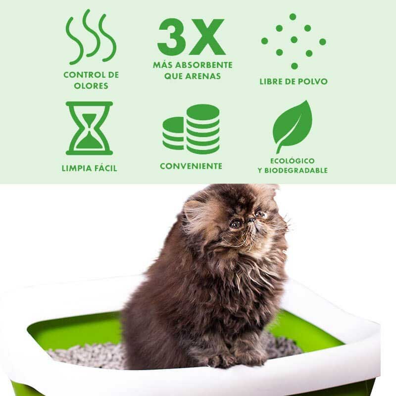 Biocat Litter Zupet Sustrato de papel 5,5 Kg