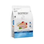 Biofresh para Cachorros Razas Medianas alimento seco en bolsa blanca con pollo, frutas y fórmula natural premium