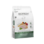 Biofresh para Perros Razas Grandes y Gigantes alimento seco en bolsa blanca con pollo, frutas y fórmula natural premium