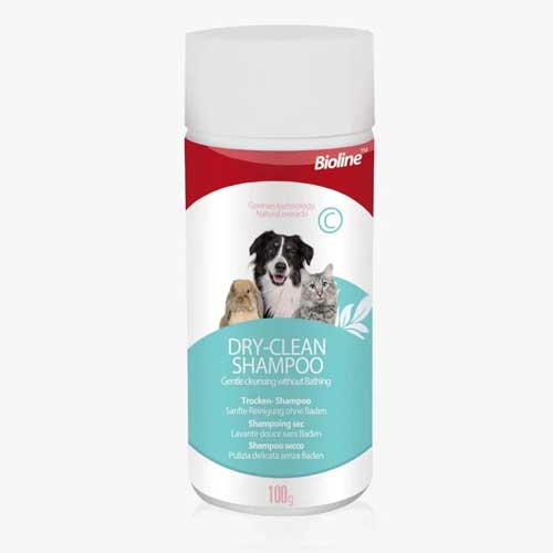 Shampoo Seco para Perros y Gatos Bioline