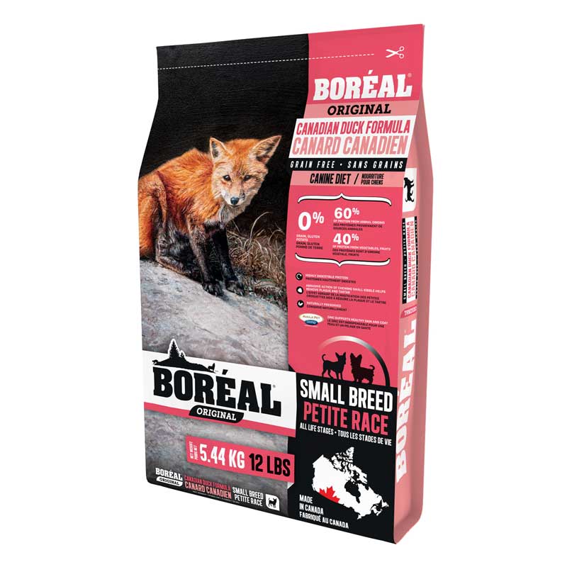Boréal Original Pato para Perros Razas Pequeñas - 5,44 Kg