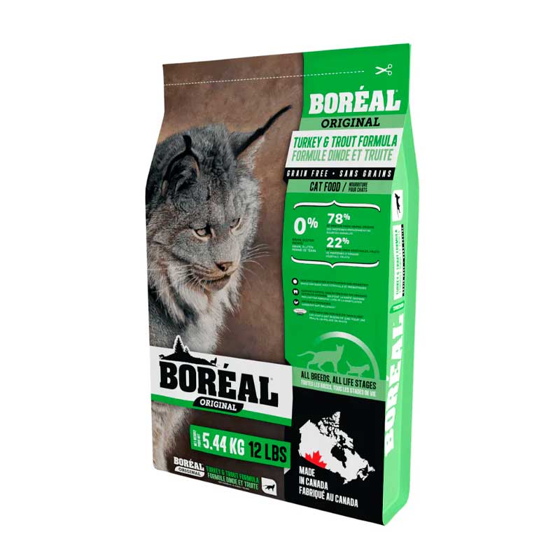 Boréal Original Pavo y Trucha para Gatos