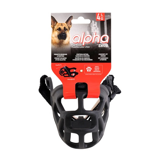 Bozal Alpha para Perros - L: 18,1 a 43 kg