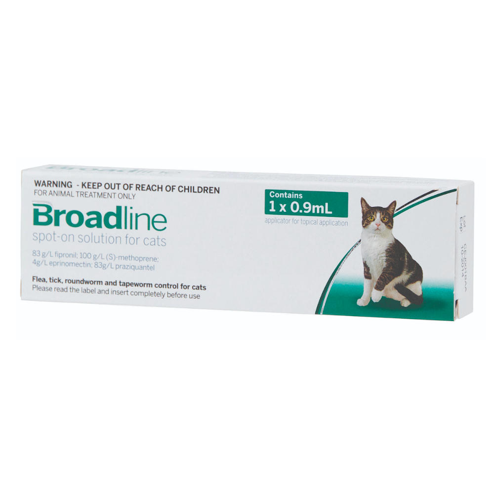 Broadline Antiparasitario Interno y Externo para Gatos 
