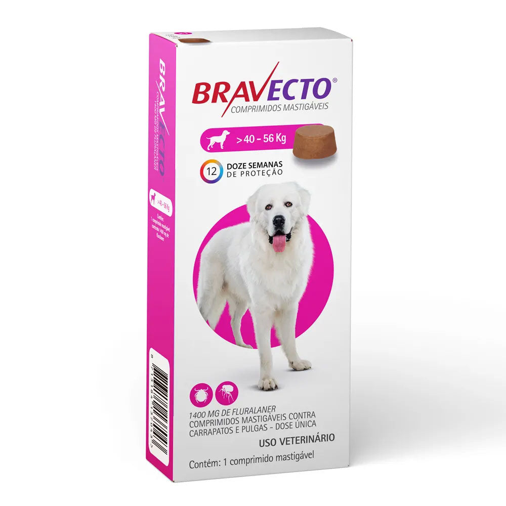 Bravecto Antiparasitario Externo para Perros - 40 a 56 kg