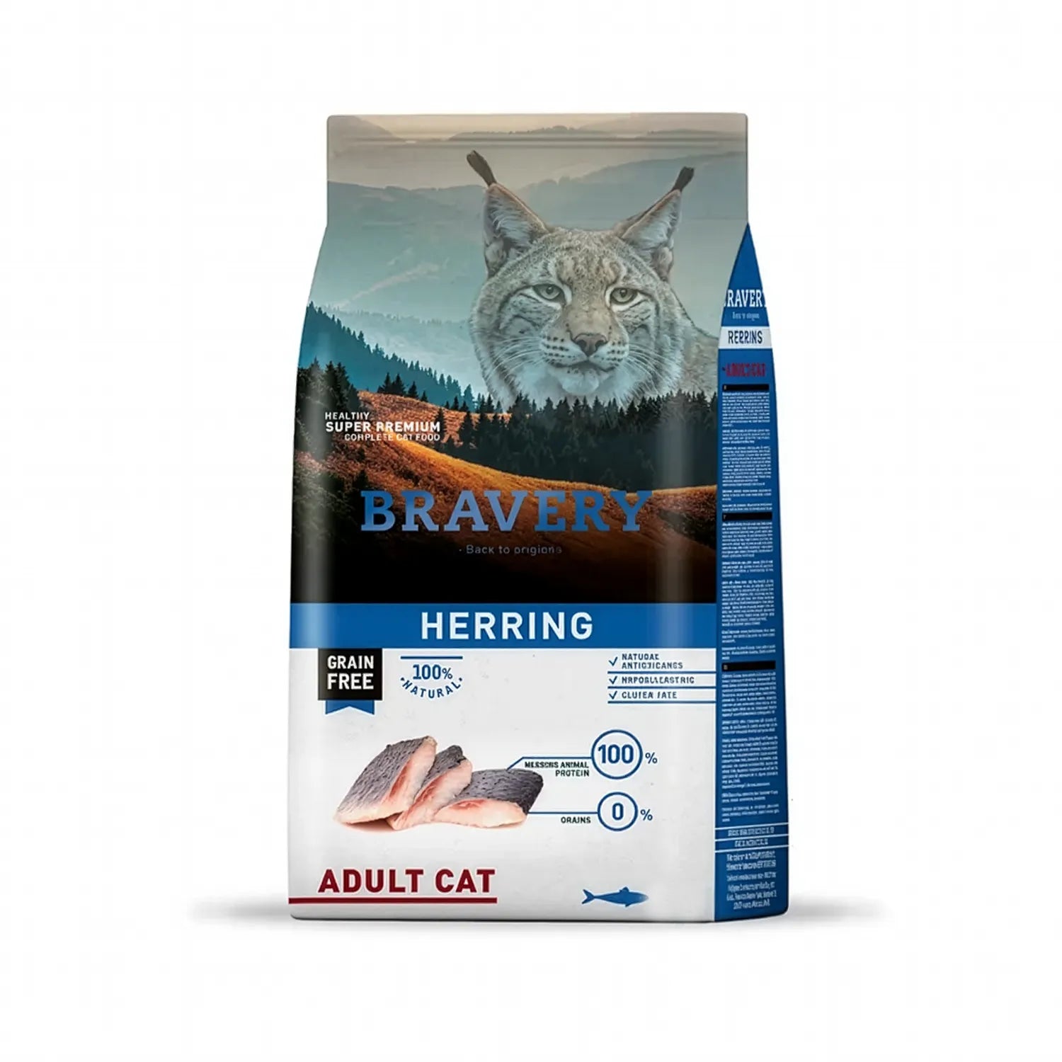 Bravery Arenque para Gatos Adultos