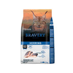 Bravery Arenque para Gatos Senior - 2 Kg