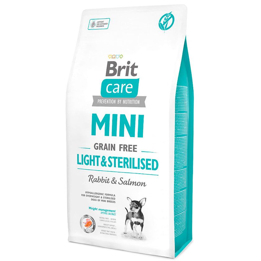 Brit Care Mini Light & Sterilised Conejo & Salmón
