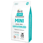 Brit Care Mini Light & Sterilised Conejo & Salmón - 7 Kg