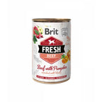 Brit Fresh Lata Carne y Calabaza para Perros 400 gr