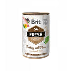Brit Fresh Lata Pavo con Guisantes para Perros 400 gr