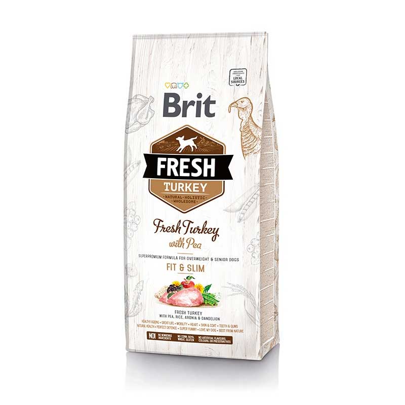 Brit Fresh Pavo con Guisantes "Fit & Slim" para Perros