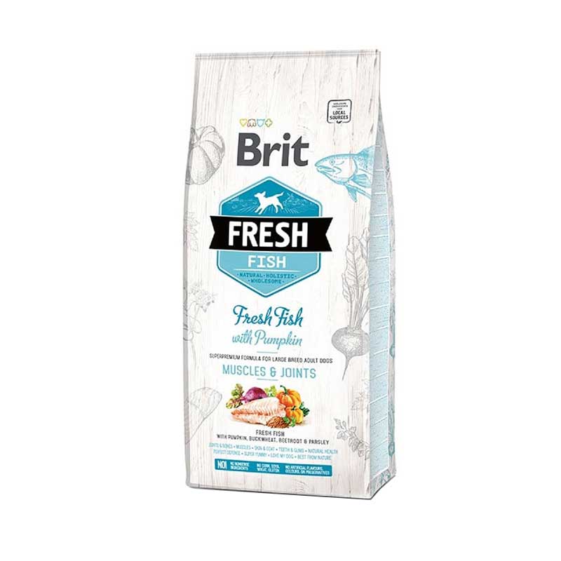 Brit Fresh Pescado y Calabaza para Perros Razas Grandes