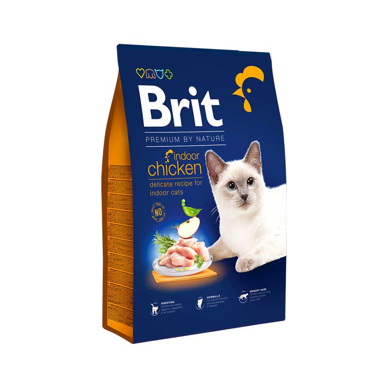 Brit Premium by Nature para Gatos Indoor 8 Kg