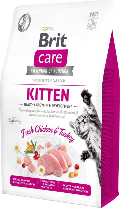 Brit Care Kitten para Gatitos - 0,4 Kg