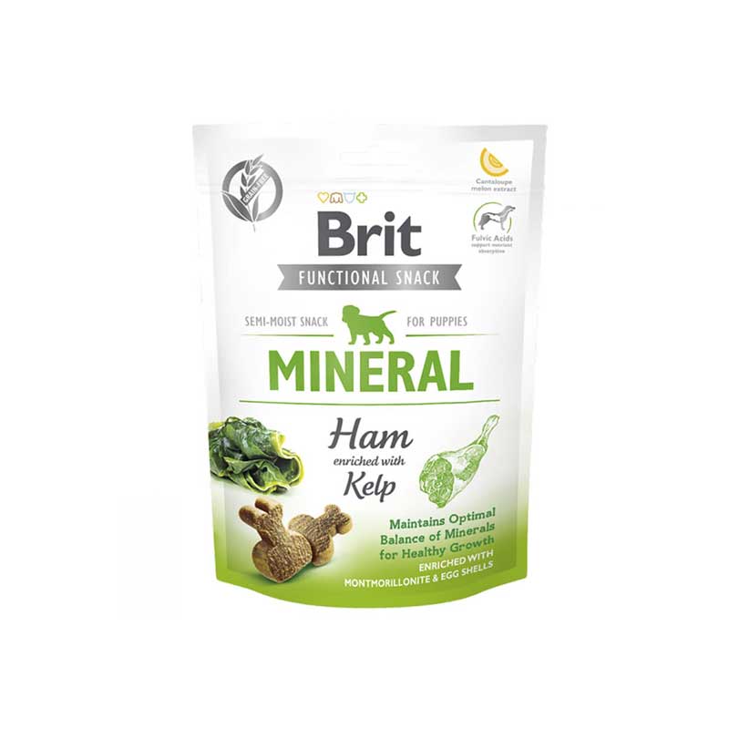 Brit Functional Snack Mineral Ham para Cachorros 150 g