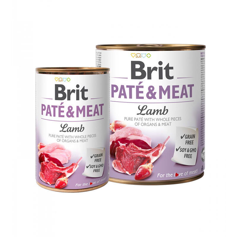 Brit Care Lata Paté & Meat Cordero para Perros 800 g