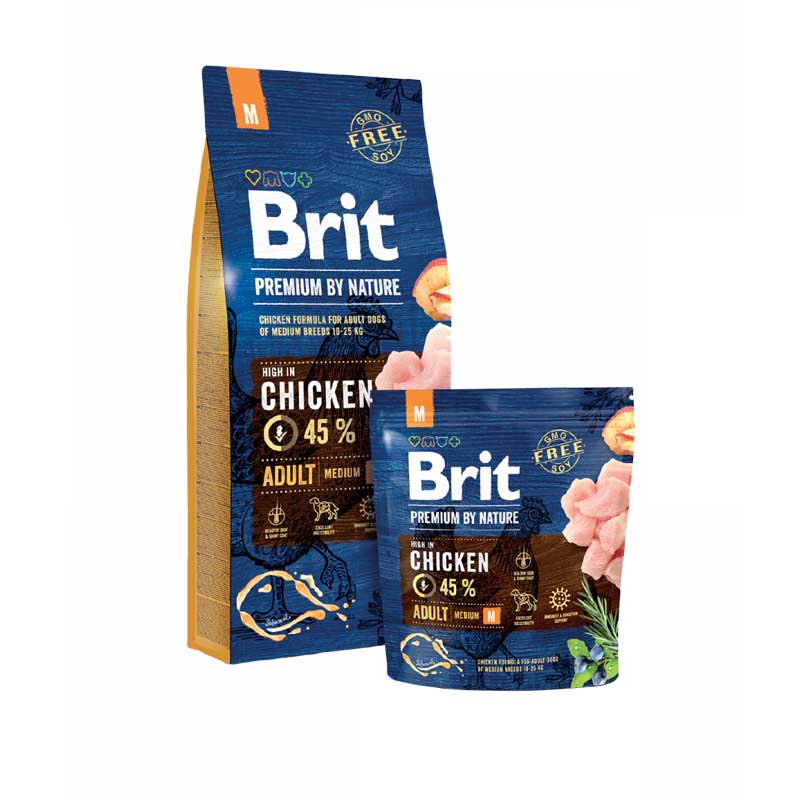 Brit Premium para Perros Razas Medianas - 3 Kg