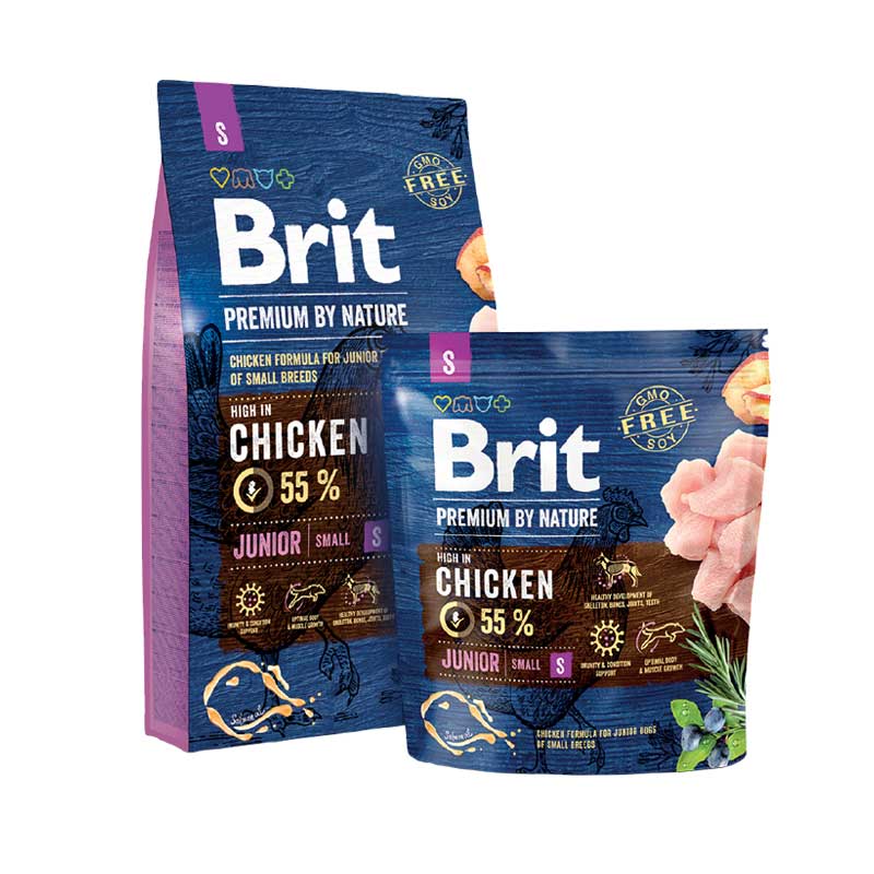Brit Premium para Cachorros Razas Pequeñas - 3 Kg