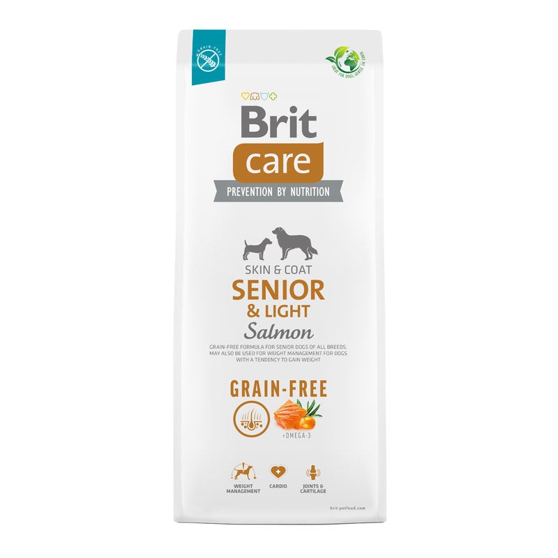 Brit Care Salmón Grain-Free para Perros Senior - 3 kilos