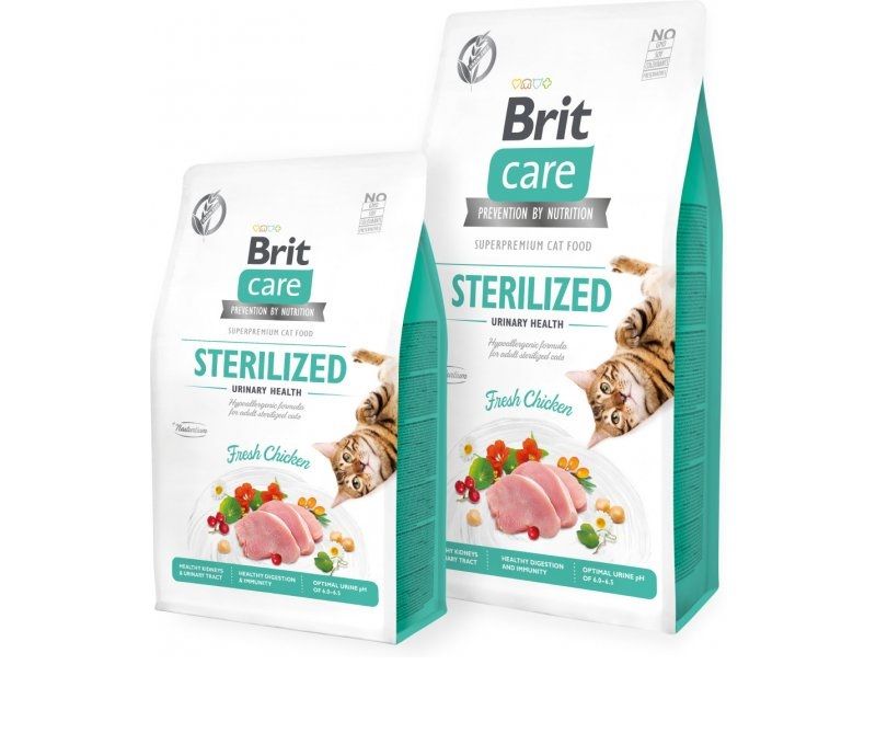 Brit Care Esterilizado Salud urinaria para Gatos - 2 Kg