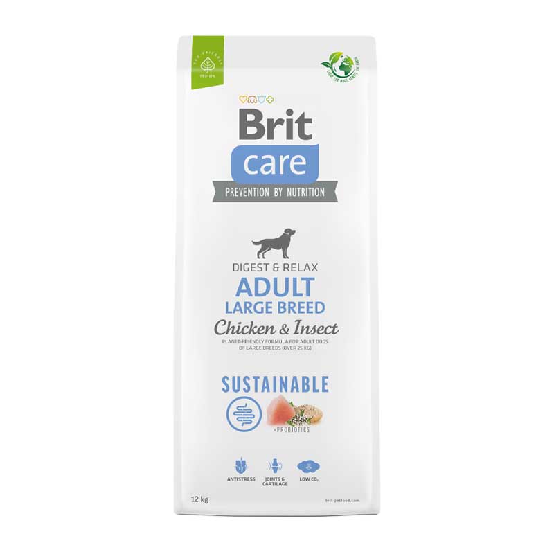 Brit Care Pollo e Insectos para Perros Razas Grandes - 12 Kg