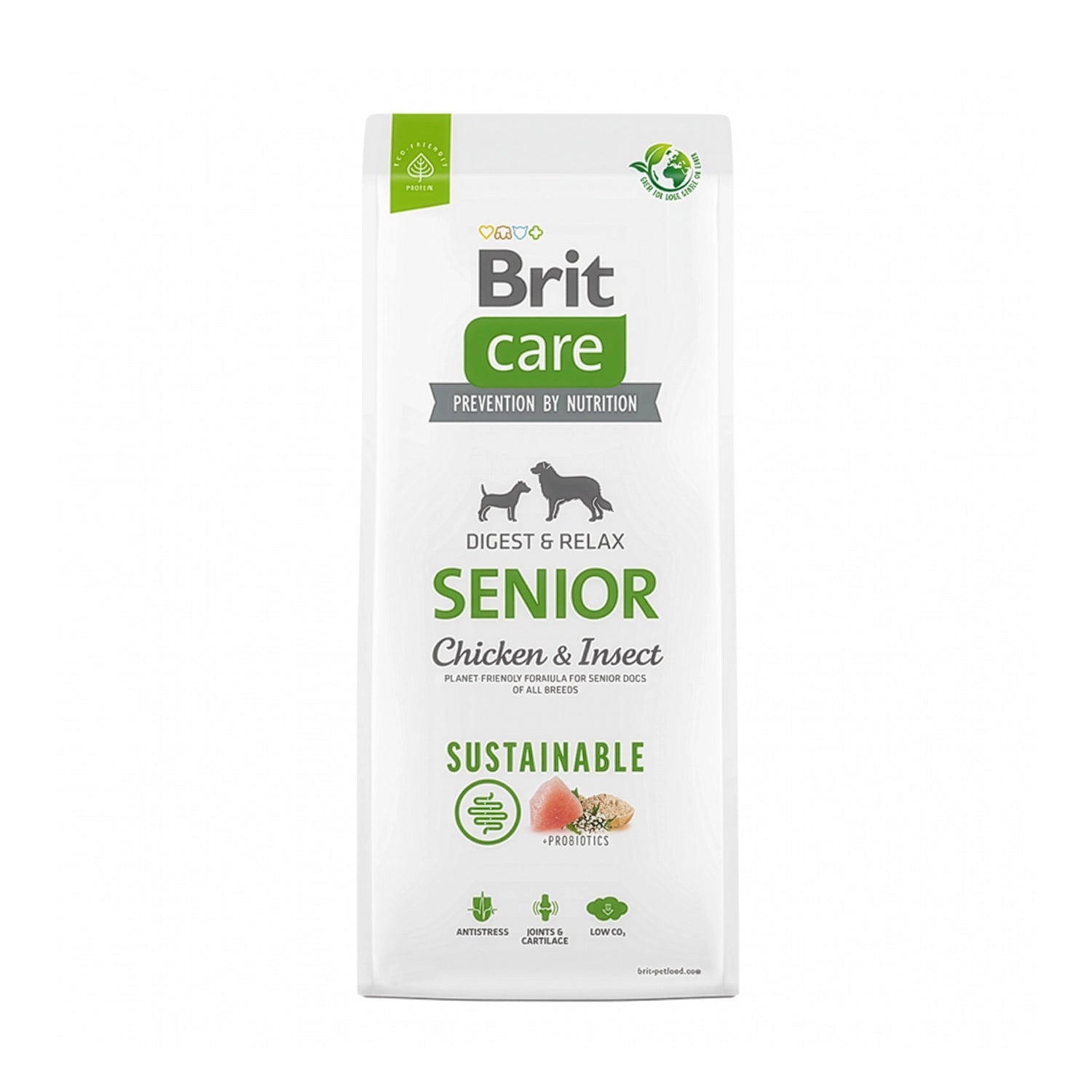 Brit Care Pollo e Insectos para Perros Senior