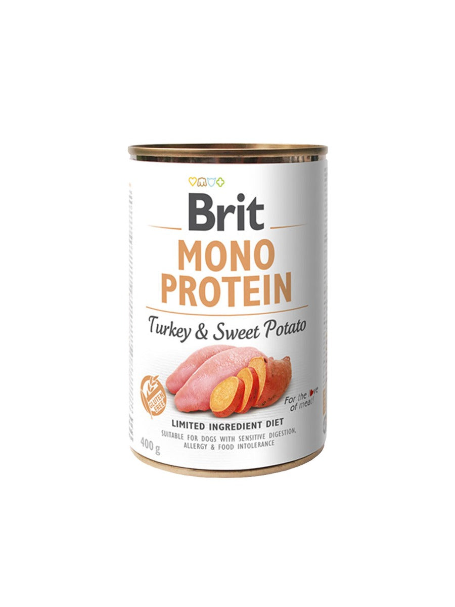 Brit Care Mono Protein Pavo y Papa Dulce 400 g