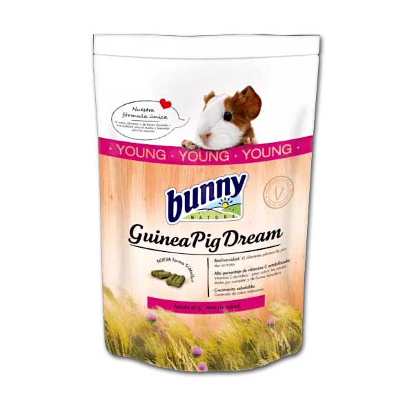 Bunny Guinea Pig Dream "Young" para Cuyes - 750 g