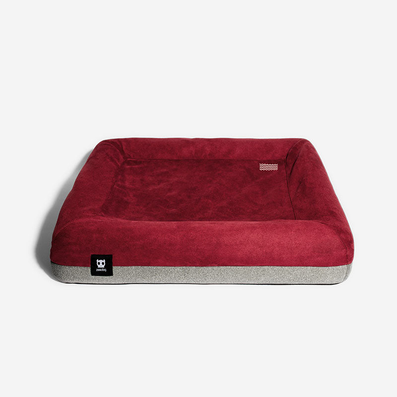 Funda Cama "Burgundy/Grey" Zee.Dog