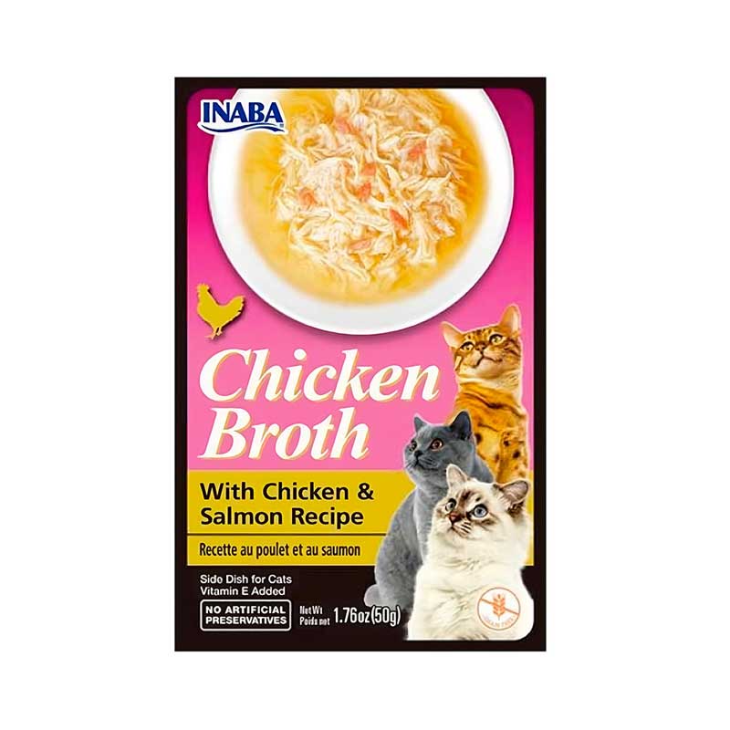 Churu Broth Caldo de Pollo y Salmón para Gatos 50 gr
